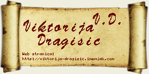 Viktorija Dragišić vizit kartica
